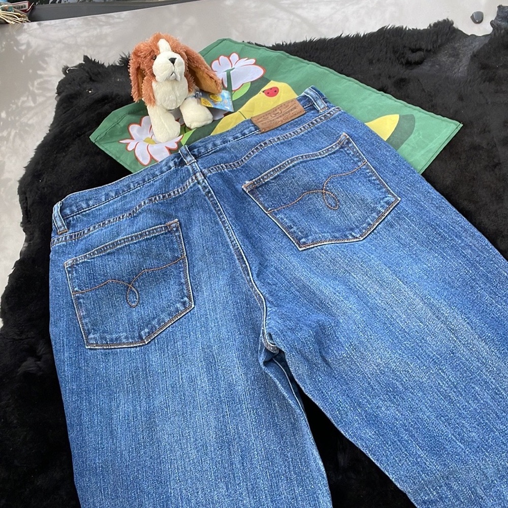 Lauren Jeans Company Ralph Lauren Classic Bootcut Denim Blue Jeans Womens 10 - Picture 7 of 16